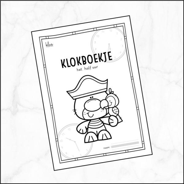 Klokboekje het half uur