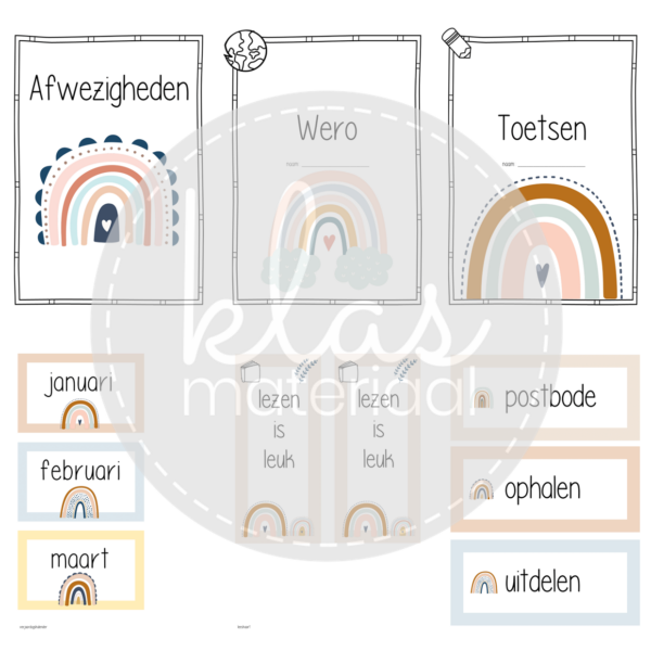 Klasthema regenbogen - Afbeelding 3