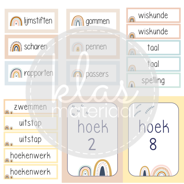 Klasthema regenbogen - Afbeelding 4