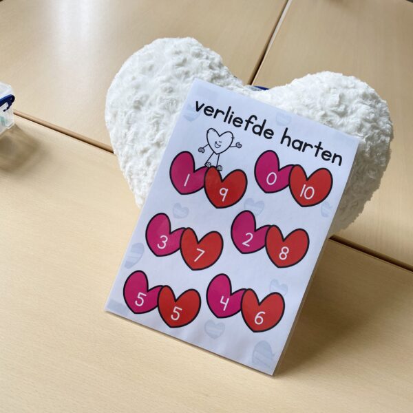 Poster verliefde harten tot 10 - Afbeelding 2