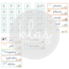 Kalender - thema regenbogen - Afbeelding 3