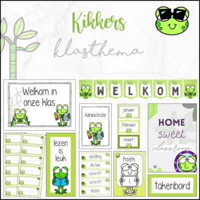 Klasthema kikkers