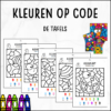 Kleuren op code - tafels