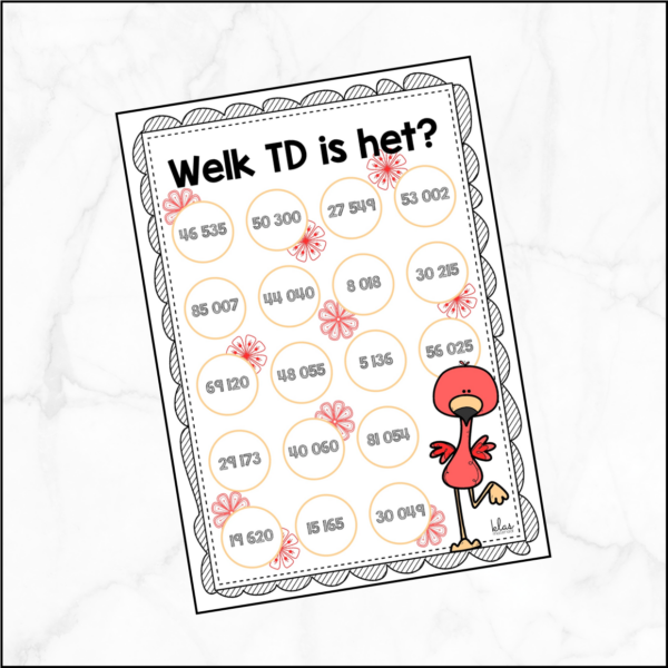 Getalwaarde tot 100 000 - TD