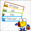 Maandkaarten