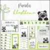 Klasthema panda