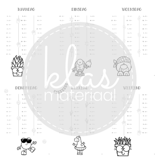 Tafelboekjes - Afbeelding 2