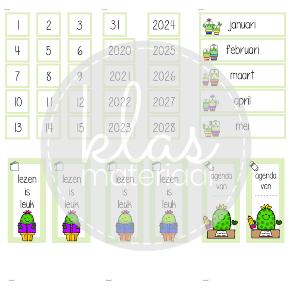 Klasthema cactus - Afbeelding 4