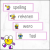 Dagritmekaarten - smiley