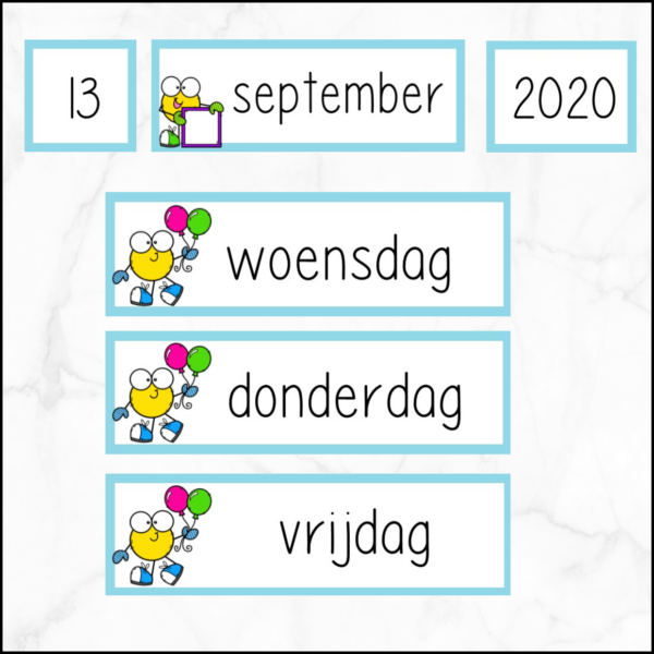 Kalender - thema smiley