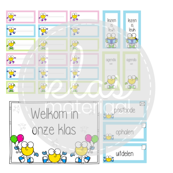 Klasthema smileys - Afbeelding 2