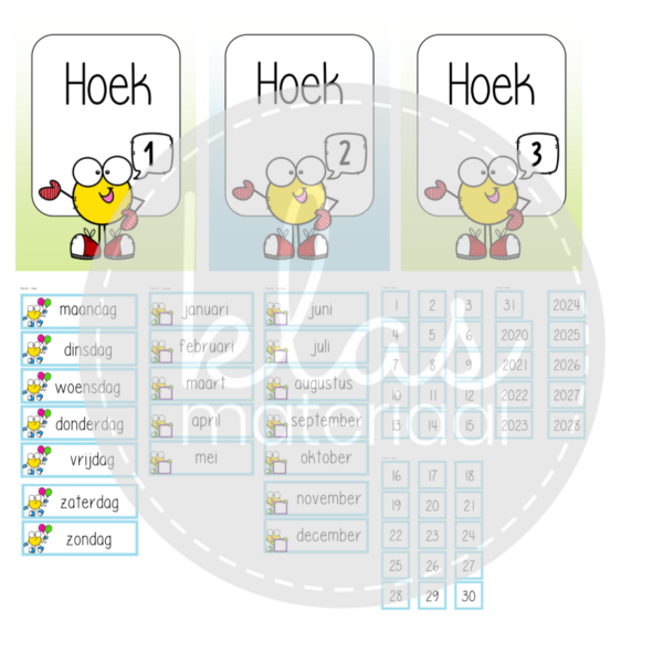 Klasthema smileys - Afbeelding 5