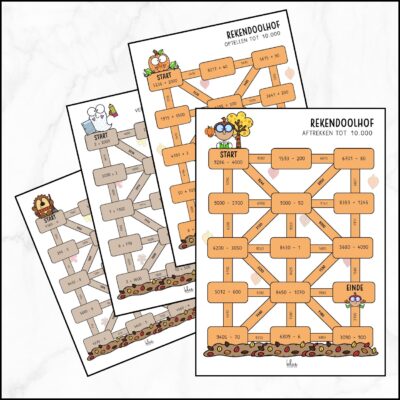 Rekendoolhof - bewerkingen tot 10 000