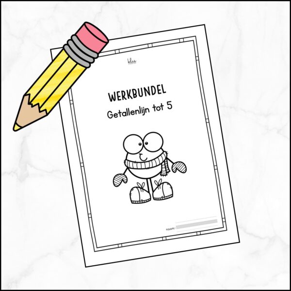 Werkbundel getallenlijnen tot 5