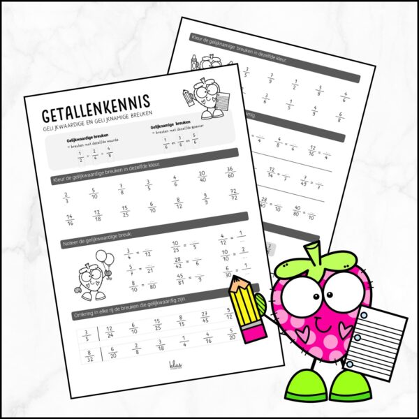 Werkblad breuken