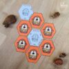 Honingraat getallen tot 10 000 - herfst - Afbeelding 2