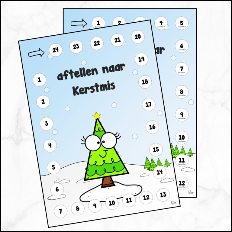 Aftelkalender Kerst