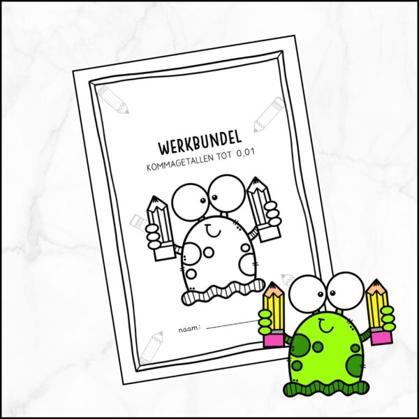 Werkbundel kommagetallen tot 0,01