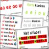 Wandplaten klanken en alfabet