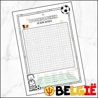 Woordzoeker Rode Duivels