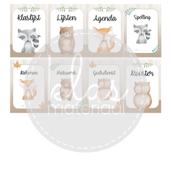 Klasthema bosdieren - Afbeelding 4
