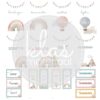Klasthema Cute Boho Rainbow - Afbeelding 3