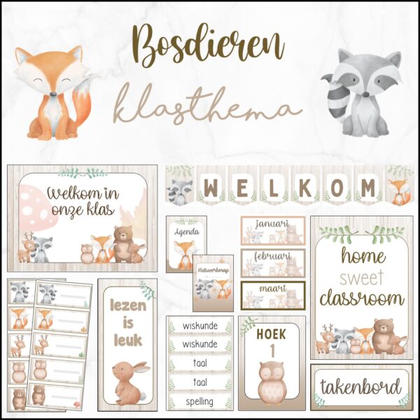 Klasthema bosdieren