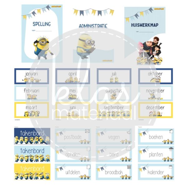 Klasthema Minions - Afbeelding 3
