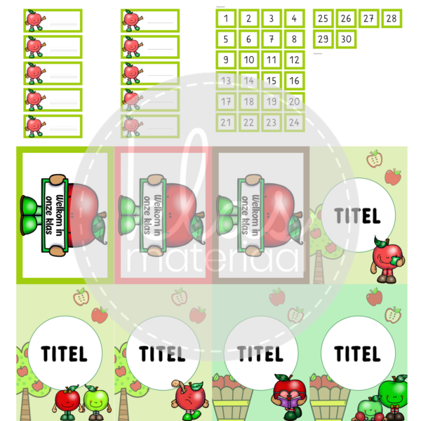 Klasthema appels - Afbeelding 2