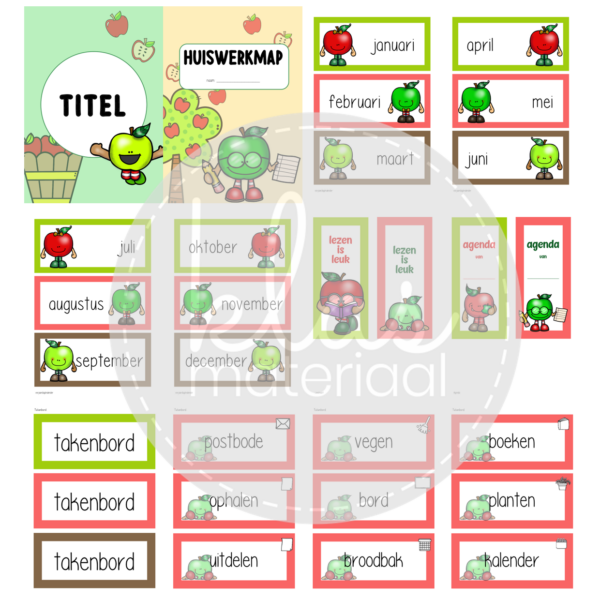 Klasthema appels - Afbeelding 3