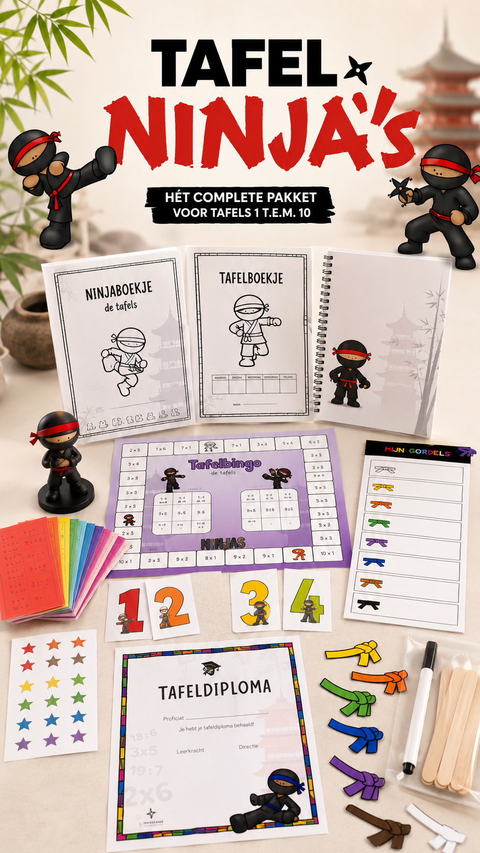 Tafelninja's - Afbeelding 3