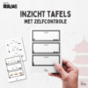 Inzichtelijke kaartjes met zelfcontrole
