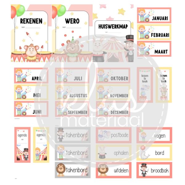 Klasthema circus - Afbeelding 3