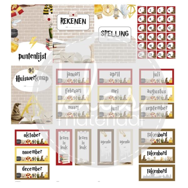 Klasthema Harry Potter - Afbeelding 3