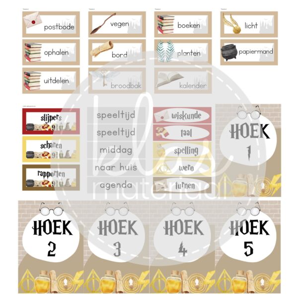 Klasthema Harry Potter - Afbeelding 4