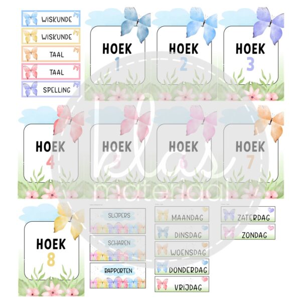 Klasthema vlinders - Afbeelding 4
