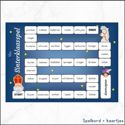 Werkwoorden vervoegen - Sint