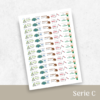 Eén stickervel - Afbeelding 10