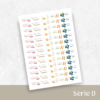 Eén stickervel - Afbeelding 9
