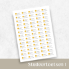 Eén stickervel - Afbeelding 16