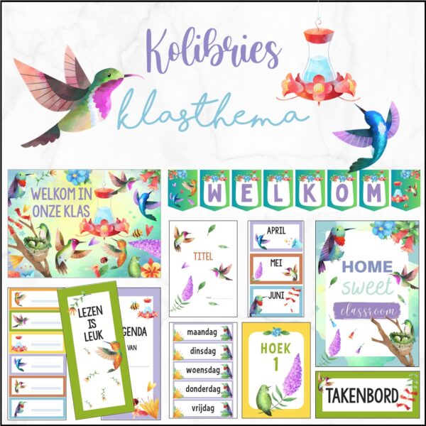 Klasthema kolibries