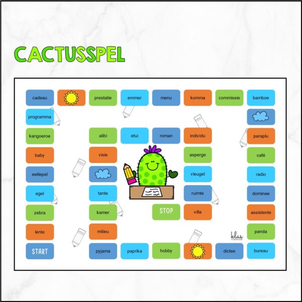 Cactusspel - meervouden