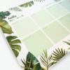 Scheurblok weekplanner 3 - Nature Leaves - Afbeelding 2