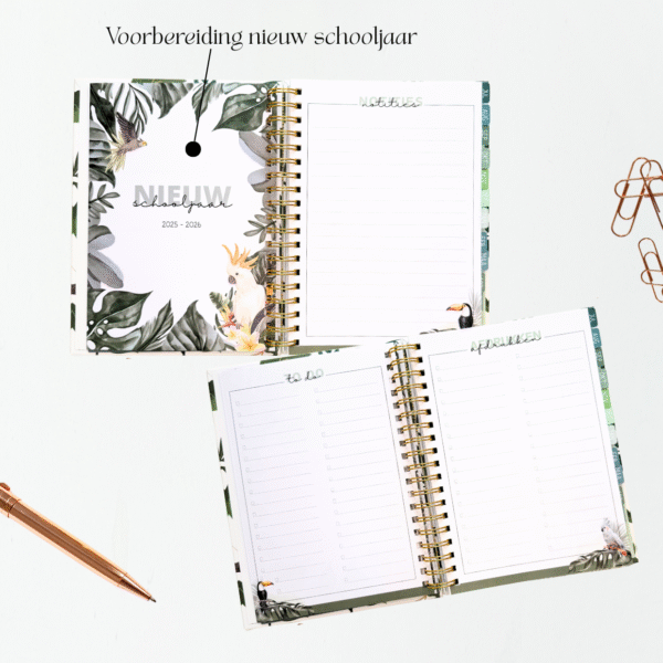 Lerarenagenda Happy Planner Nature Vibes 2025-2026 - Afbeelding 5