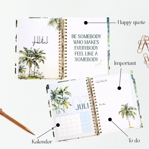 Lerarenagenda Happy Planner Nature Vibes 2025-2026 - Afbeelding 6
