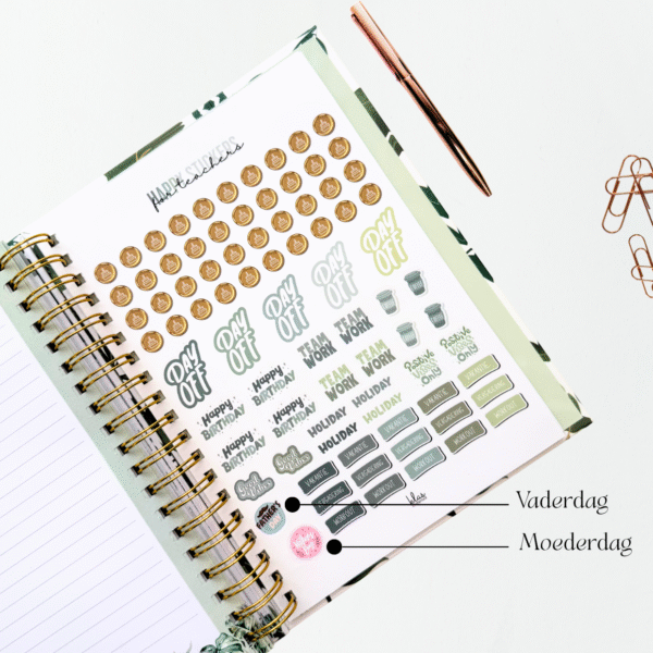 Lerarenagenda Happy Planner Nature Vibes 2025-2026 - Afbeelding 10