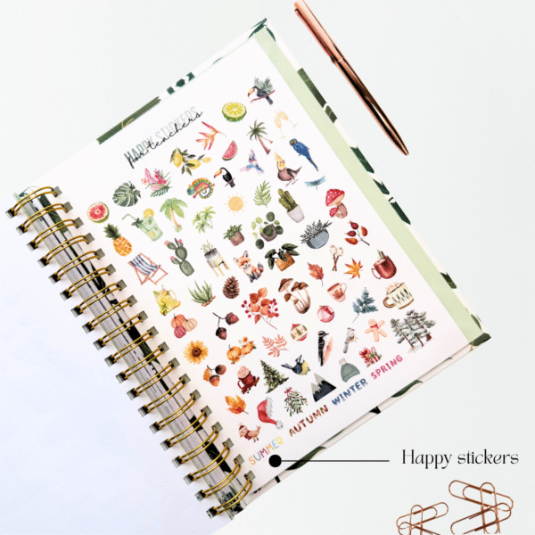 Lerarenagenda Happy Planner Nature Vibes 2025-2026 - Afbeelding 11