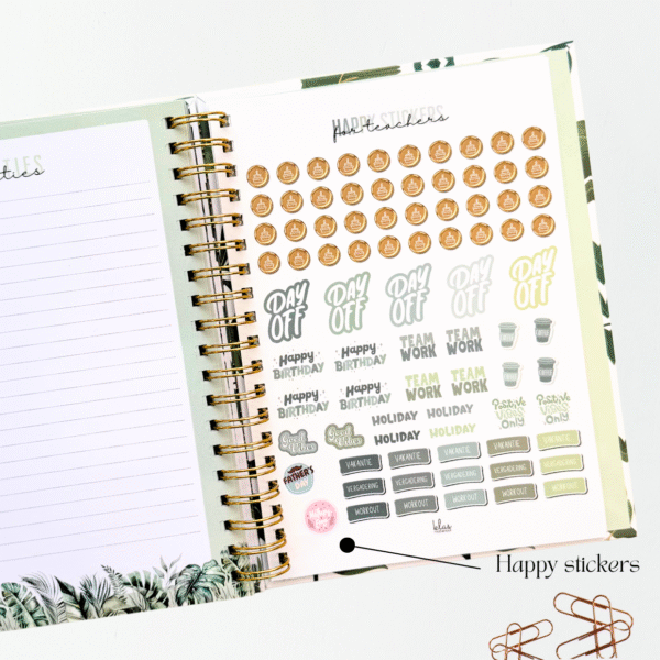 Lerarenagenda Happy Planner Nature Vibes 2025-2026 - Afbeelding 12