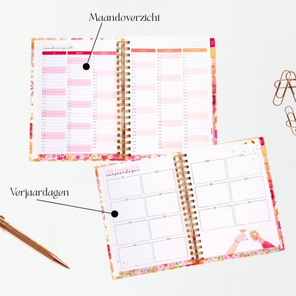 Lerarenagenda Happy Planner Colorful Vibes 2025-2026 - Afbeelding 4