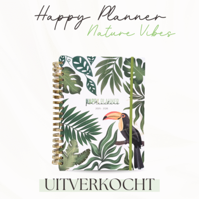 Lerarenagenda Happy Planner Nature Vibes 2025-2026
